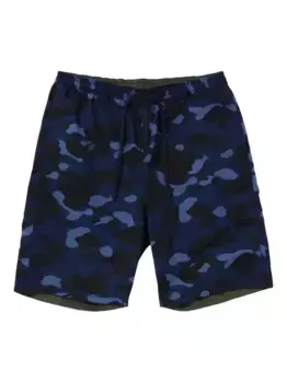 Шорты Camo Shark A BATHING APE, синий