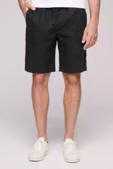 Шорты CAMP DAVID с вышитым логотипом, черный