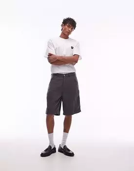Шорты Carhartt WIP Cooper темно-серого цвета
