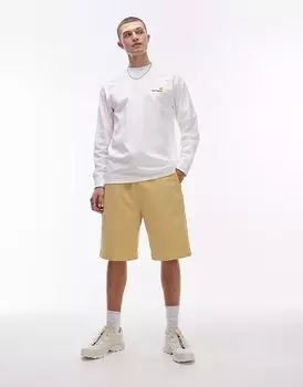 Шорты Carhartt WIP Floyde желтого цвета