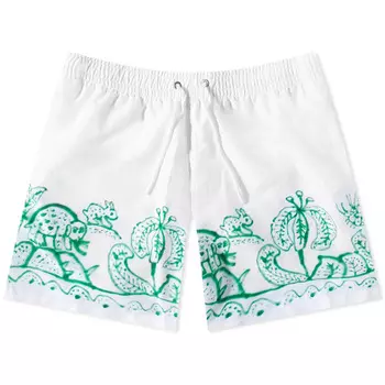 Шорты Carne Bollente Spray On Me, белый