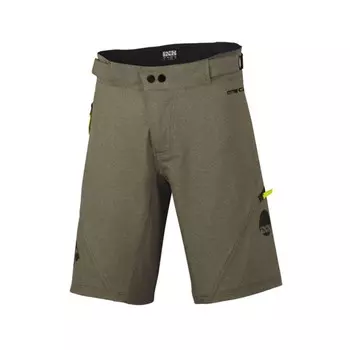 Шорты Carve - Оливково-зеленый IXS, черный