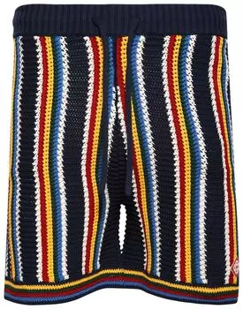 Шорты Casablanca Crochet Shorts 'Navy', синий