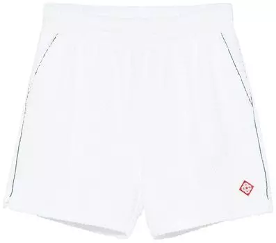 Шорты Casablanca Monogram Towelling Shorts 'White', белый
