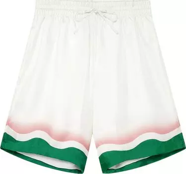Шорты Casablanca Printed Silk Shorts 'Le Jeu De Ping Pong', разноцветный