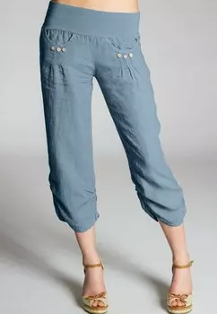 Шорты Caspar, синий деним