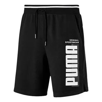 Шорты casual pants 'black' Puma, черный