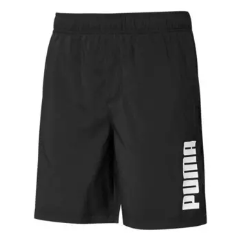 Шорты casual shorts 'black' Puma, черный