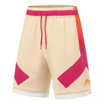 Шорты cba all star game basketball shorts 'milk tea pink' Li-Ning, мультиколор