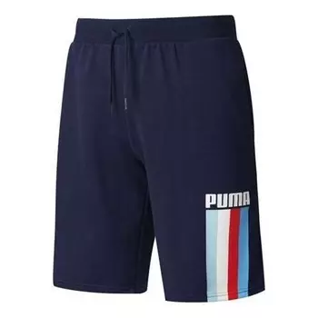 Шорты celebration shorts 'navy' Puma, синий