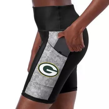 Шорты Certo Green Bay Packers, черный