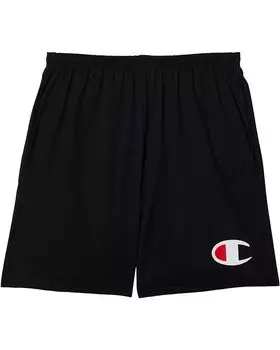 Шорты Champion Big & Tall Graphic Everyday 9" Cotton Shorts, черный