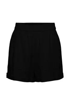 Шорты - черные - нормальная талия PIECES, черный