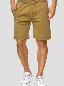 Шорты chino kelowna Indicode, коричневый