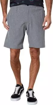 Шорты чинос Adventure 19 дюймов Oakley, цвет Dark Grey Heather