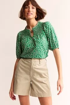 Шорты чинос Barnsbury Boden, бежевый