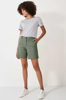 Шорты чинос Crew Clothing Crew Clothing Company, зеленый