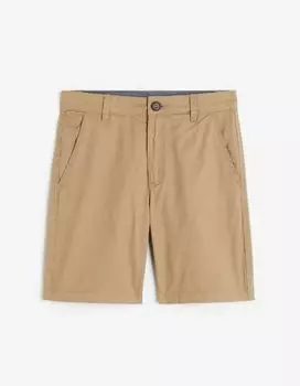 Шорты-чинос H&M Cotton Chino, бежевый
