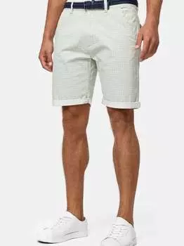 Шорты чинос Indicode, зеленый