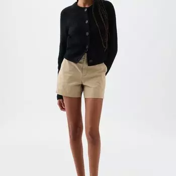 Шорты чинос из эластичного хлопка Gap, бежевый