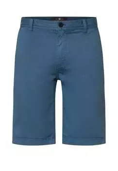 Шорты чинос из хлопка с эластичными карманами Street One Men, синий