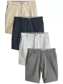 Шорты чинос Next Regular Chino Pants, цвет sand/night blue/grey/white