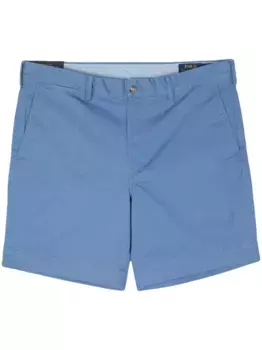 Шорты чинос с вышитым логотипом POLO RALPH LAUREN, синий