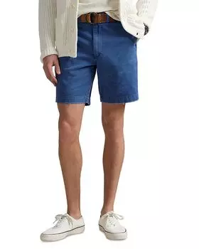 Шорты чинос Salinger Straight Fit 8" Polo Ralph Lauren, синий