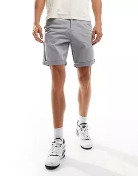 Шорты чинос серого цвета Jack & Jones