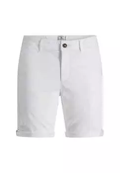Шорты чинос шорты-боуи сплошной sn Jack & Jones, белый