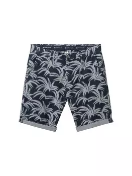 Шорты чинос TOM TAILOR Regular Chino Pants, цвет navy/smoke blue