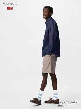 Шорты чинос Uniqlo, цвет 32 бежевый
