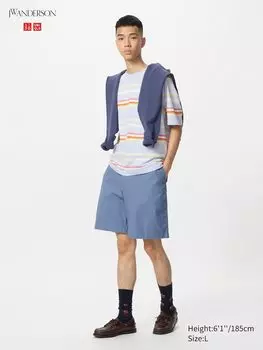 Шорты чинос Uniqlo, цвет 62 синий