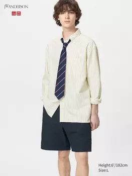 Шорты чинос Uniqlo, цвет 69 синий