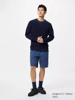 Шорты чинос Uniqlo, синий
