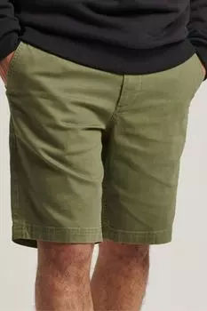 Шорты чинос Vintage Office Superdry, зеленый