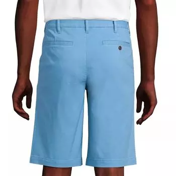Шорты-чиносы Big & Tall с удобной талией шириной 11 дюймов Lands' End