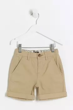 Шорты-Чиносы для мальчиков River Island, бежевый