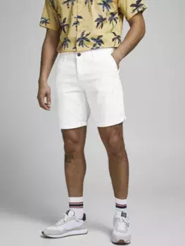 Шорты-чиносы Jack & Jones "JPSTBOWIE JJSHORTS S", белый