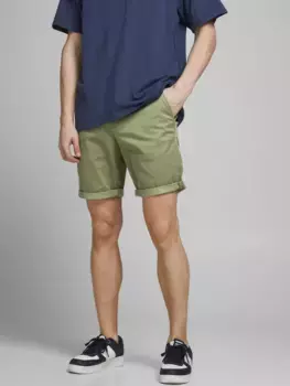 Шорты-чиносы Jack & Jones "JPSTBOWIE JJSHORTS S", зеленый