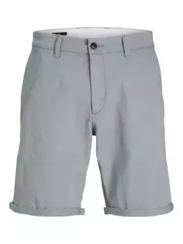 Шорты-чиносы Jack & Jones "JPSTDAVE JJCHINO SHORTS", серый