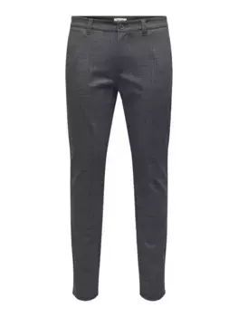 Шорты-чиносы ONLY & SONS "ONSMARK SLIM CHECK 020933 PANT", цвет 30Demitasse