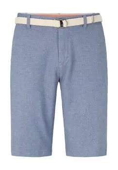 Шорты-чиносы, ремень, мужские TOM TAILOR, цвет 31063 Chambray Bl