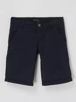 Шорты-чиносы с регулируемым поясом Blue Effect, темно-синий