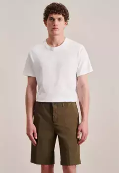 Шорты-чиносы seidensticker "Black Rose", зеленый