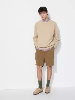 Шорты-Чиносы Uniqlo, коричневый