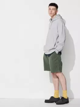 Шорты-Чиносы Uniqlo, зеленый