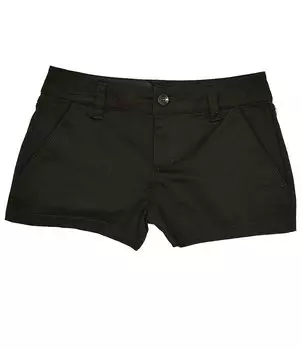 Шорты-чиносы Volcom Big Girls 7–16 Frochickie, черный