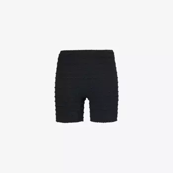 Шорты Cindy из эластичной ткани с резинкой на талии Peachy Den, черный