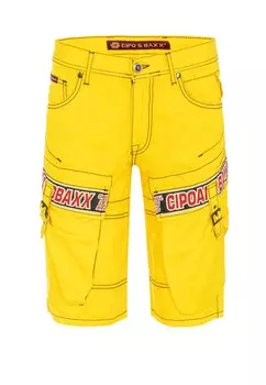Шорты CIPO & BAXX, желтый